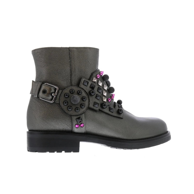 Albano Dames harness bi-color stud A18-8087-Pompei Antra large