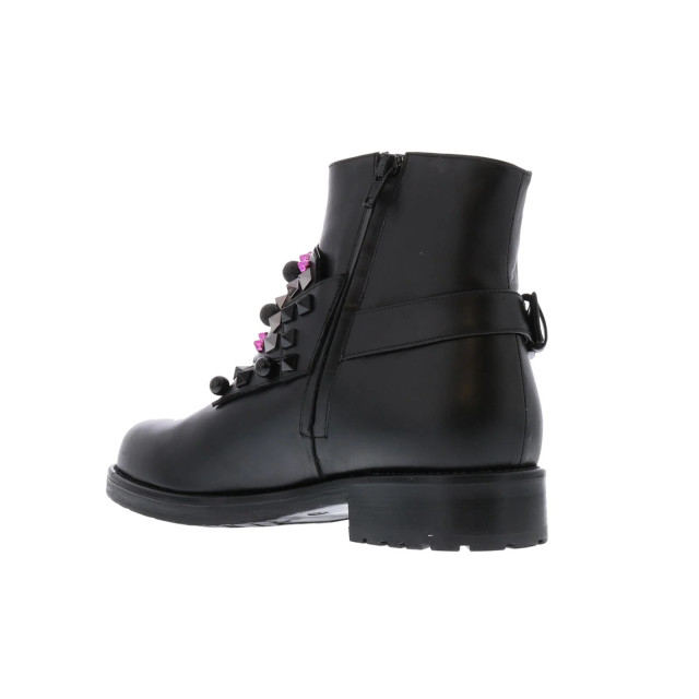 Albano Dames harness bi-color stud A18-8087-Rio Nero large