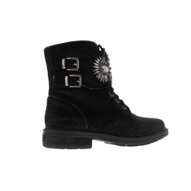 Paris Punk Dames strass biker boot A18-395-Bronze large