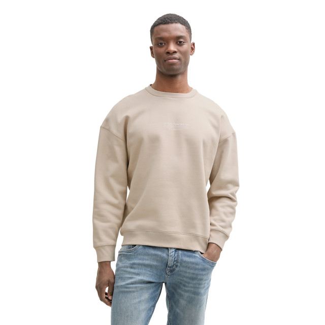 Tom Tailor Relaxed printed crewneck 1045579 large