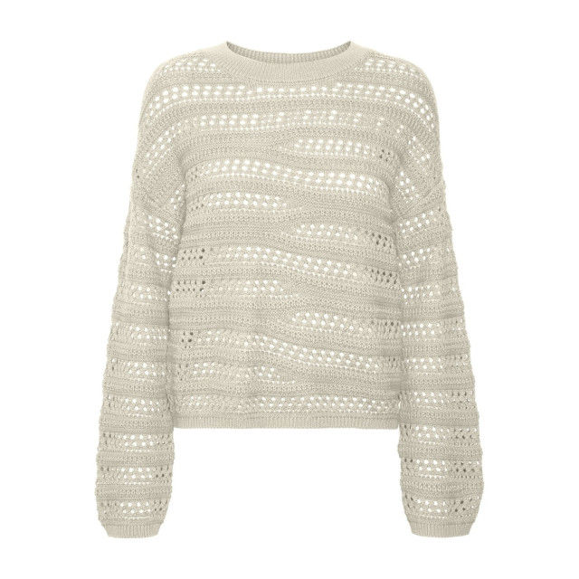 Vero Moda Vmlilja ls o-neck pullover ga ecru 4219.03.0130 large