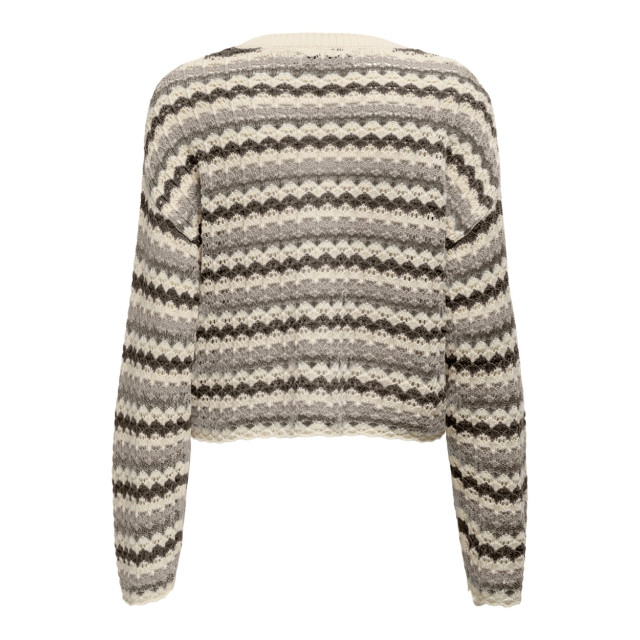 Only Onlasa ls short o-neck cc knt dessin 4219.88.0139 large