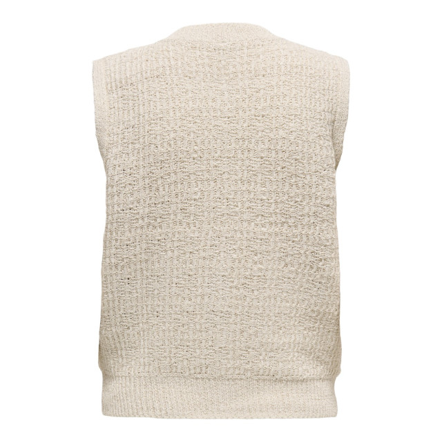Only Onlceleste o-neck vest knt beige 4259.05.0006 large