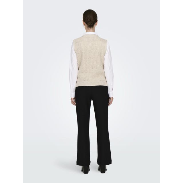 Only Onlceleste o-neck vest knt beige 4259.05.0006 large