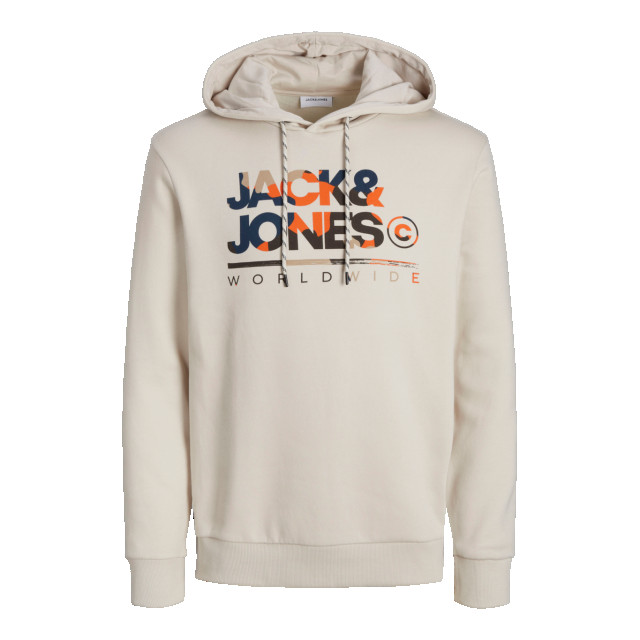 Jack & Jones Luke sweat hood 12277619-MOO-M large
