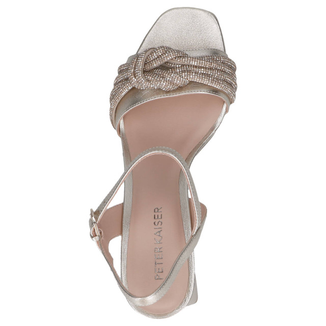 Peter Kaiser Peter Kaiser Sandalen met hak 78242 Pumps Goud Peter Kaiser Sandalen met hak 78242 large