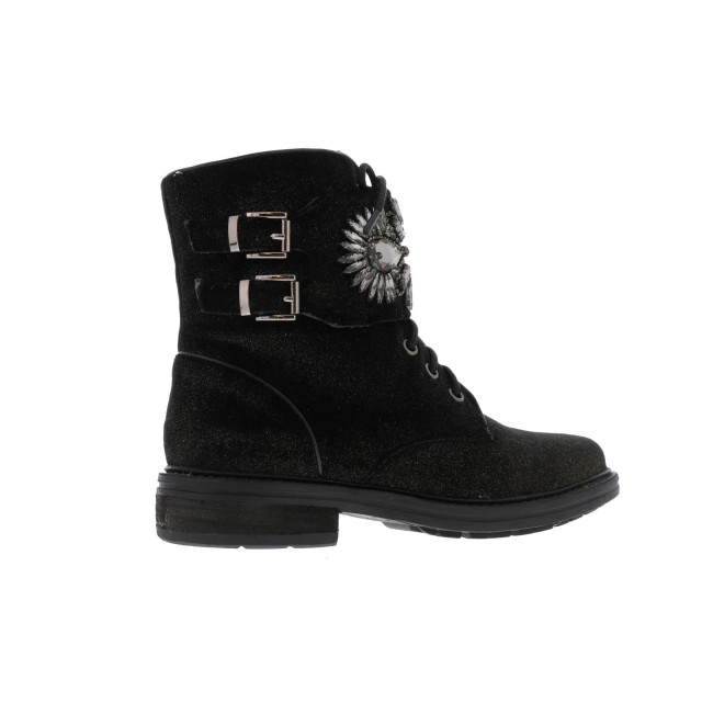 Paris Punk Dames strass biker boot A18-395-Bronze large