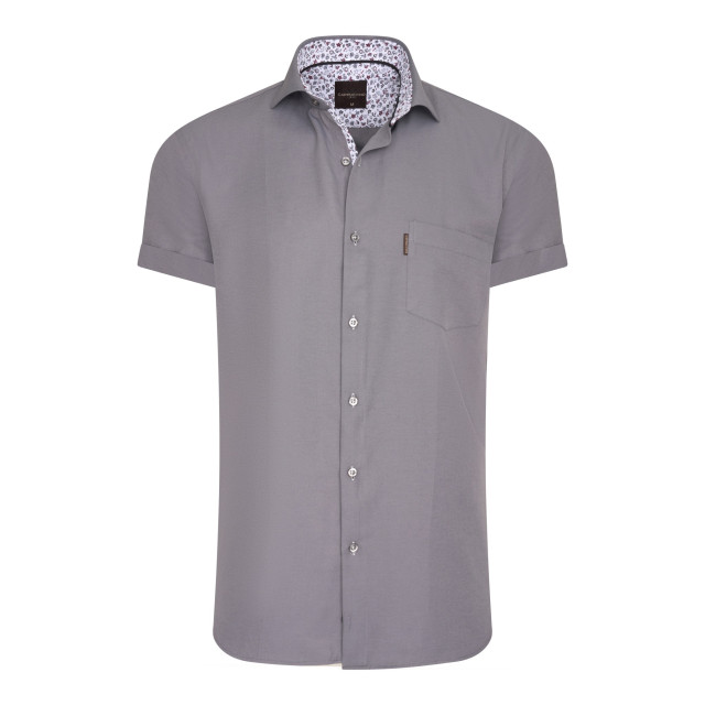 Cappuccino Italia Short sleeve blouse antraciet CAP-SS-UNI-ANT-XXL large