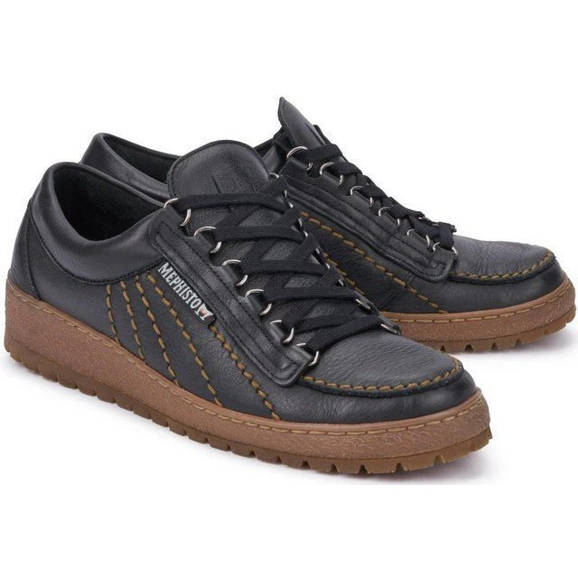 Mephisto Rainbow Veterschoenen Zwart Rainbow large