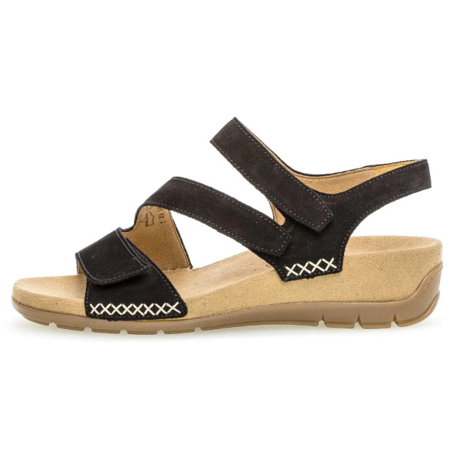 Gabor 63.734.17 Sandalen Zwart 63.734.17 large