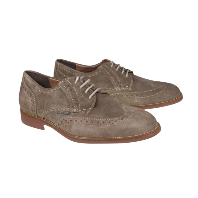 Mephisto Feros Veterschoenen Taupe Feros large Mephisto Feros Veterschoenen Taupe Feros large
