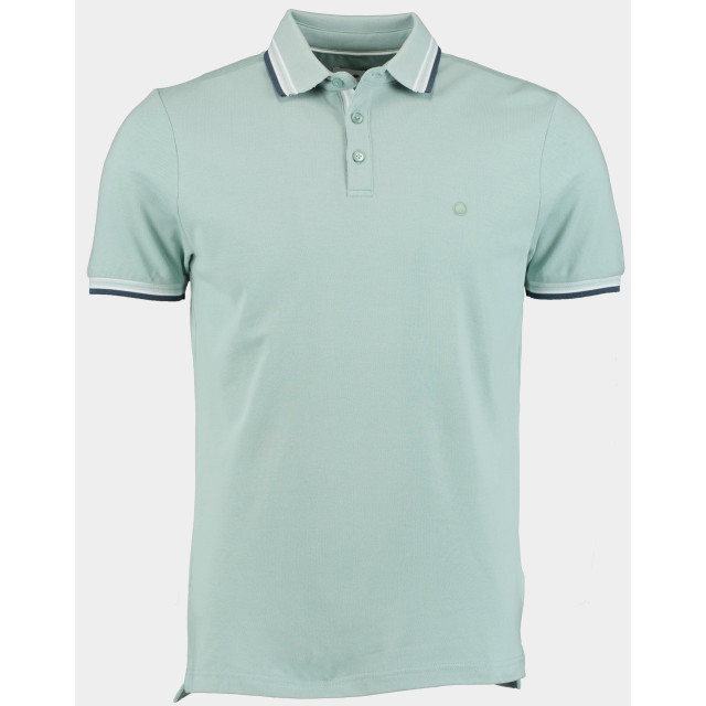 Bos Bright Blue Polo korte mouw brick polo oxford collar 24108br06bo/212 blue surf 179833 large