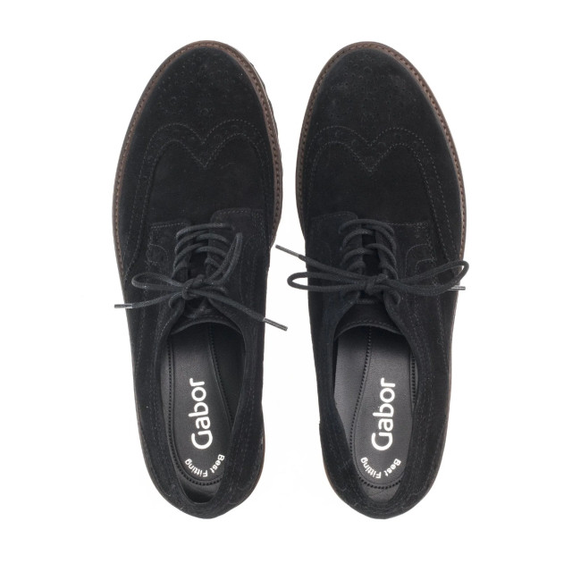 Gabor 05.244.17 Veterschoenen Zwart 05.244.17 large