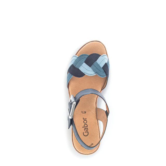 Gabor 24.763.26 Sandalen Blauw 24.763.26 large
