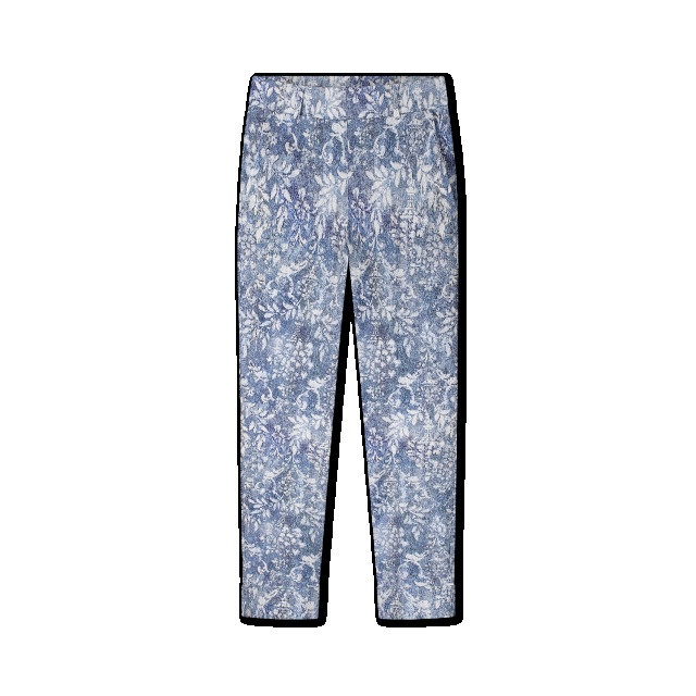 Helena Hart 7306deni- broek ziggy print deni 7306DENI large Helena Hart 7306deni- broek ziggy print deni 7306DENI large