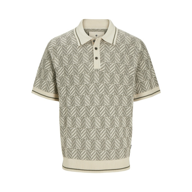 Jack & Jones Jprblucody structure knit polo ss dessin 5369.29.0008 large