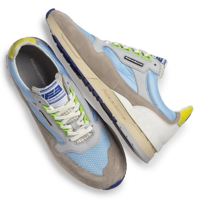 Floris van Bommel SFM-10119 Sneakers Blauw SFM-10119 large