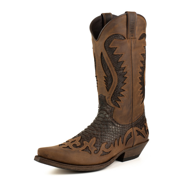 Mayura Boots Cowboy laarzen desert-2567 crazy old sadale / testa DESERT-2567 CRAZY OLD SADALE / PYTHON TESTA  large
