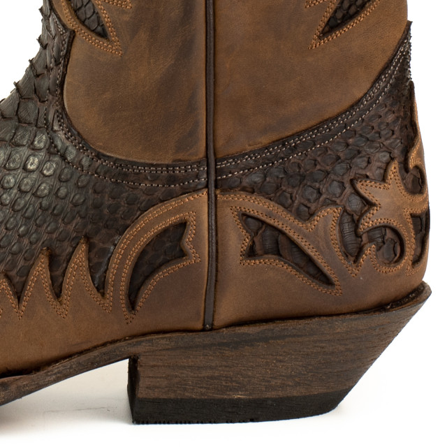 Mayura Boots Cowboy laarzen desert-2567 crazy old sadale / testa DESERT-2567 CRAZY OLD SADALE / PYTHON TESTA  large