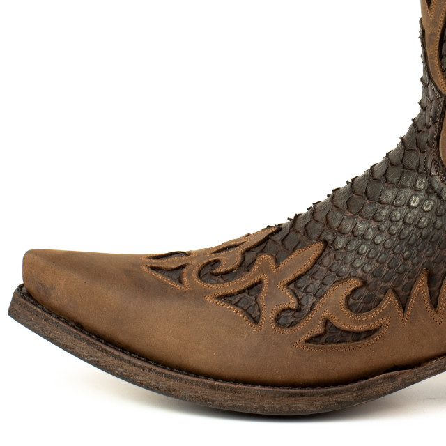 Mayura Boots Cowboy laarzen desert-2567 crazy old sadale / testa DESERT-2567 CRAZY OLD SADALE / PYTHON TESTA  large