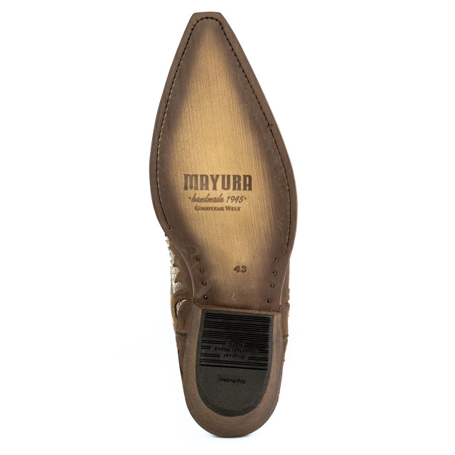 Mayura Boots Cowboy laarzen desert-2567 crazy old sadale / blanco DESERT-2567 CRAZY OLD SADALE / PYTHON BLANCO  large