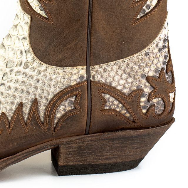 Mayura Boots Cowboy laarzen desert-2567 crazy old sadale / blanco DESERT-2567 CRAZY OLD SADALE / PYTHON BLANCO  large