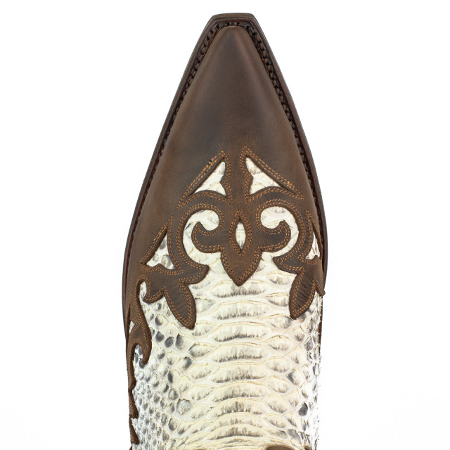 Mayura Boots Cowboy laarzen desert-2567 crazy old sadale / blanco DESERT-2567 CRAZY OLD SADALE / PYTHON BLANCO  large