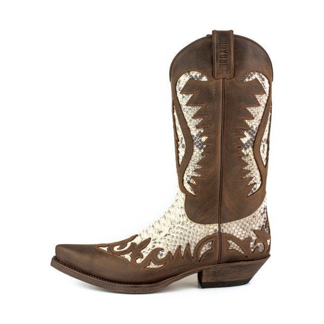 Mayura Boots Cowboy laarzen desert-2567 crazy old sadale / blanco DESERT-2567 CRAZY OLD SADALE / PYTHON BLANCO  large