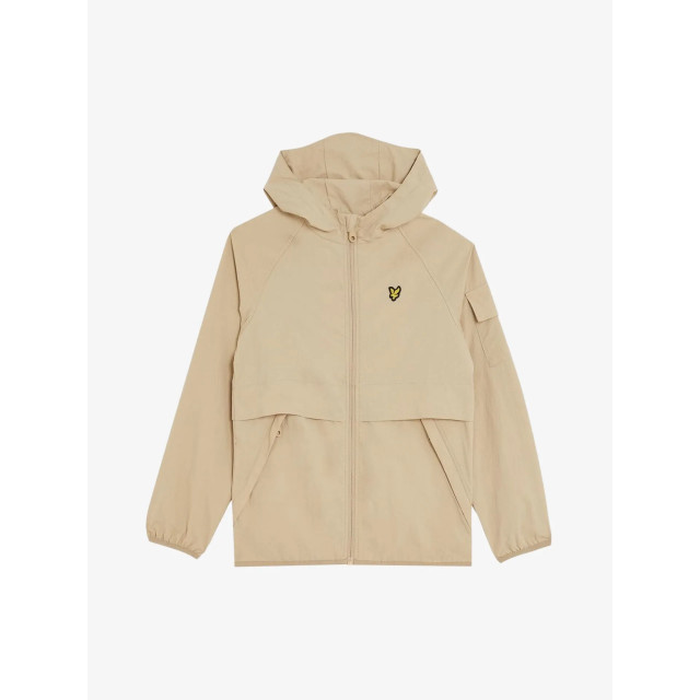Lyle and Scott Jongens zomerjas windbreaker stone JKB2202V-Z151-STONE large