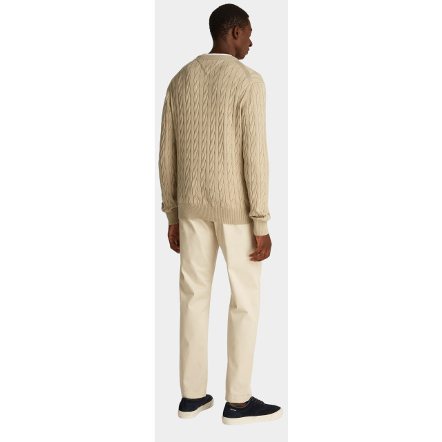 Tommy Hilfiger Pullover classic cotton cable crew neck mw0mw33132/rbt 184917 large