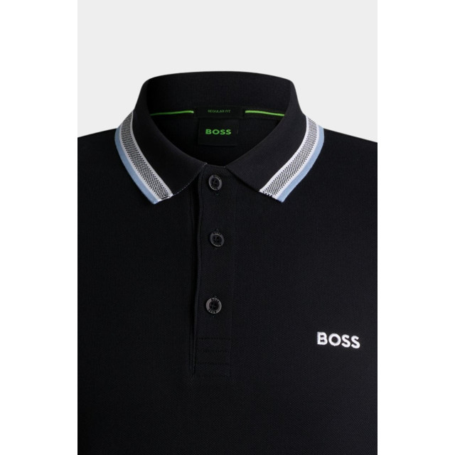 Boss Green Polo lange mouw plisy 10266738 01 50536609/409 183568 large