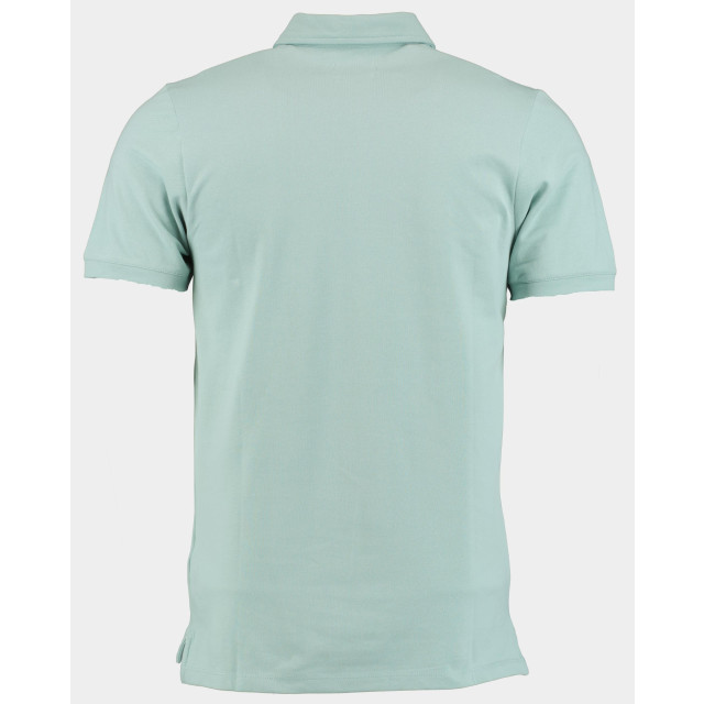 Bos Bright Blue Polo korte mouw arto polo fine pique plain 24108ar22bo/212 blue surf 180367 large