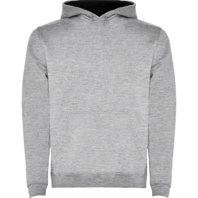 Roly Kinder/kinder urban trekkoord hoodie UTPF4229_greymarlsolidblack large