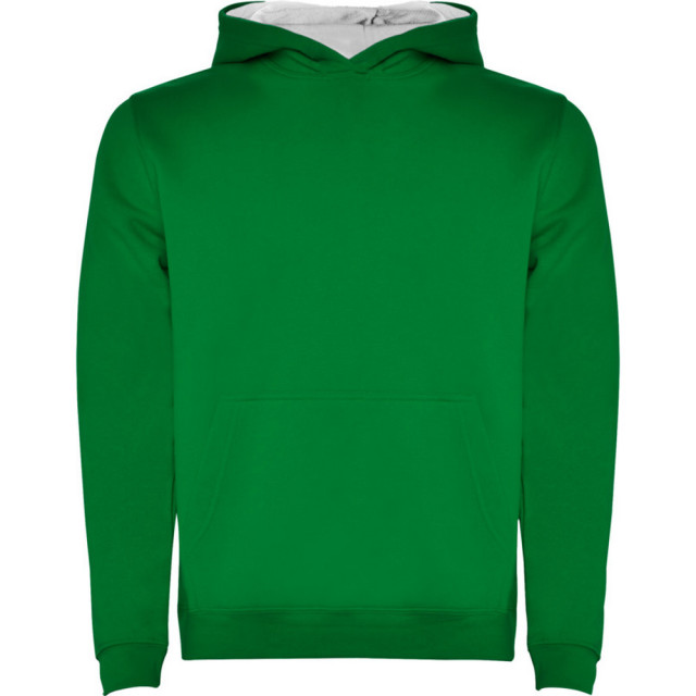 Roly Kinder/kinder urban trekkoord hoodie UTPF4229_kellygreenwhite large