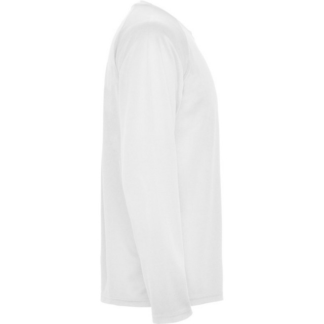 Roly Kinder/kids montecarlo sport t-shirt met lange mouwen UTPF4578_white large