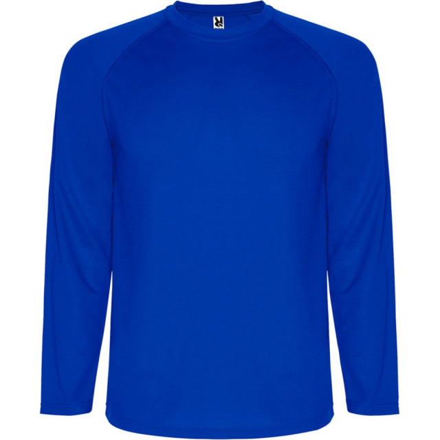Roly Kinder/kids montecarlo sport t-shirt met lange mouwen UTPF4578_blue large