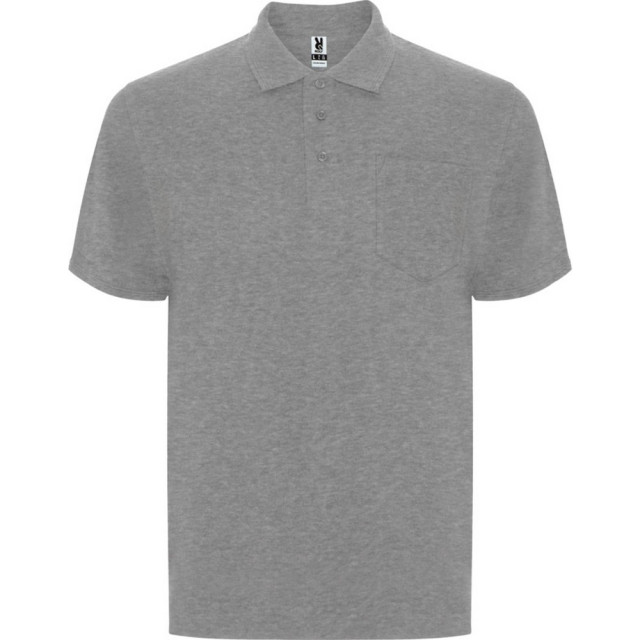 Roly Unisex volwassen centauro premium poloshirt met korte mouwen UTPF4539_greymarl large
