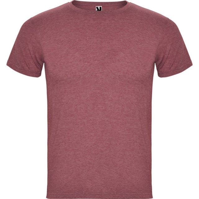 Roly Heren fox heather t-shirt met korte mouwen UTPF4535_garnet large