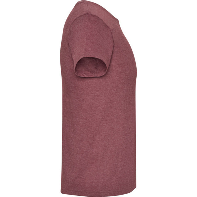 Roly Heren fox heather t-shirt met korte mouwen UTPF4535_garnet large