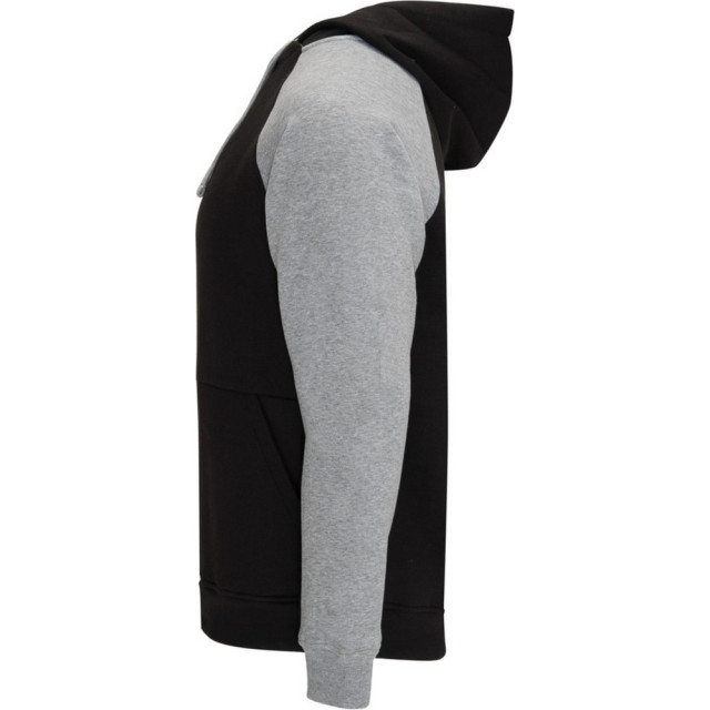 Roly Badet tweekleurige hoodie kinderen/kinderen UTPF4552_solidblackheathergrey large