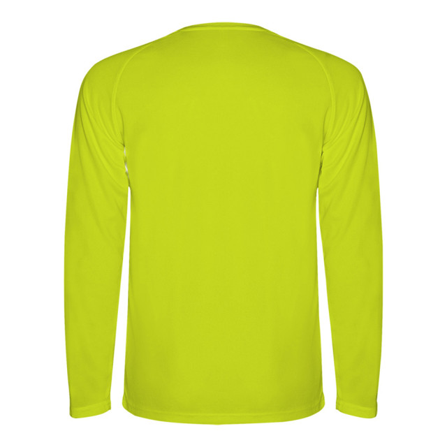 Roly Heren montecarlo sport t-shirt met lange mouwen UTPF4574_fluorescentyellow large