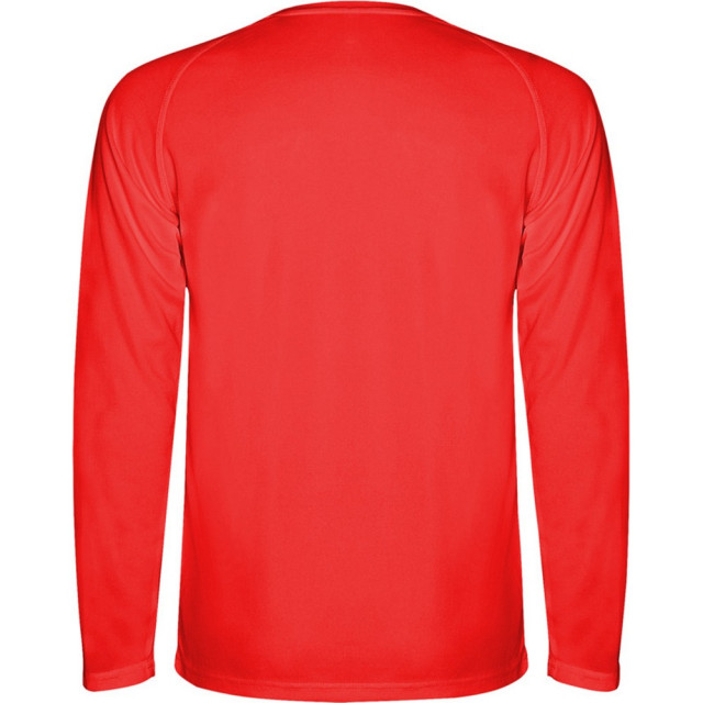 Roly Kinder/kids montecarlo sport t-shirt met lange mouwen UTPF4578_red large