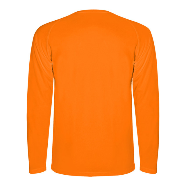 Roly Heren montecarlo sport t-shirt met lange mouwen UTPF4574_fluorescentorange large