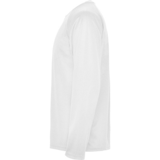 Roly Kinder/kids montecarlo sport t-shirt met lange mouwen UTPF4578_white large