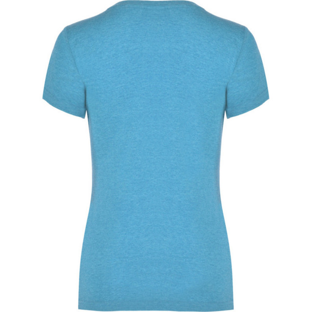Roly Dames fox heather t-shirt met korte mouwen UTPF4531_turquoise large