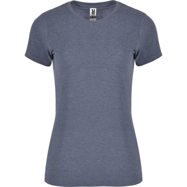 Roly Dames fox heather t-shirt met korte mouwen UTPF4531_denimblue large