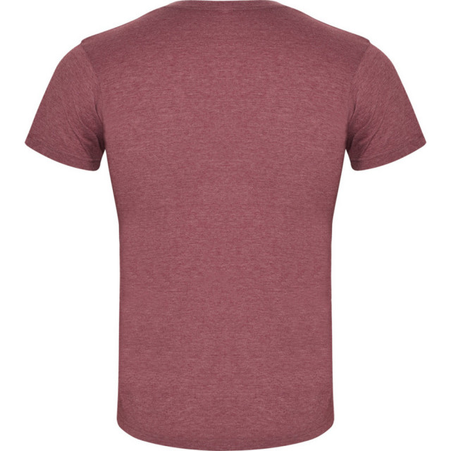 Roly Heren fox heather t-shirt met korte mouwen UTPF4535_garnet large