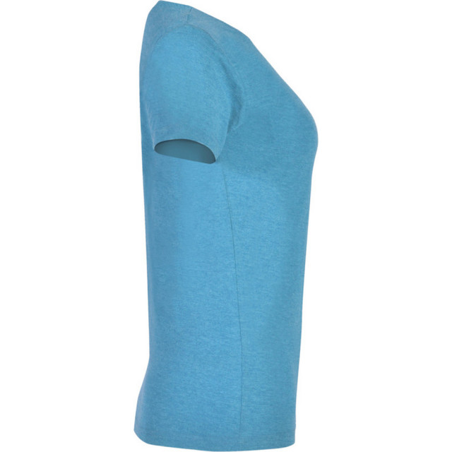 Roly Dames fox heather t-shirt met korte mouwen UTPF4531_turquoise large
