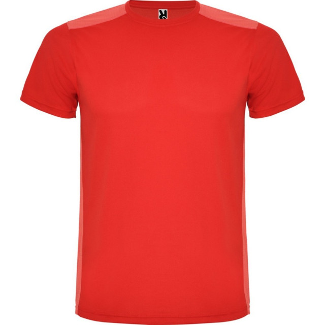 Roly Unisex detroit sport t-shirt met korte mouwen voor volwassenen UTPF4445_red large
