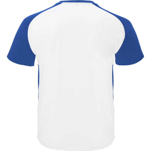 Roly Kinder/kinder bugatti sport t-shirt met korte mouwen UTPF4440_whiteroyalblue large